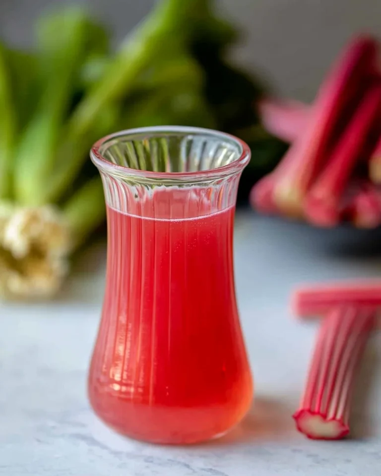 How To Make Rhubarb Syrup