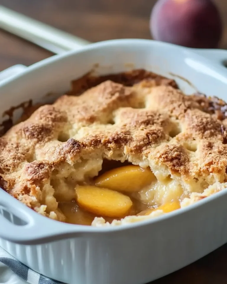 Irresistible Easy Southern Peach Cobbler Recipe to Savor