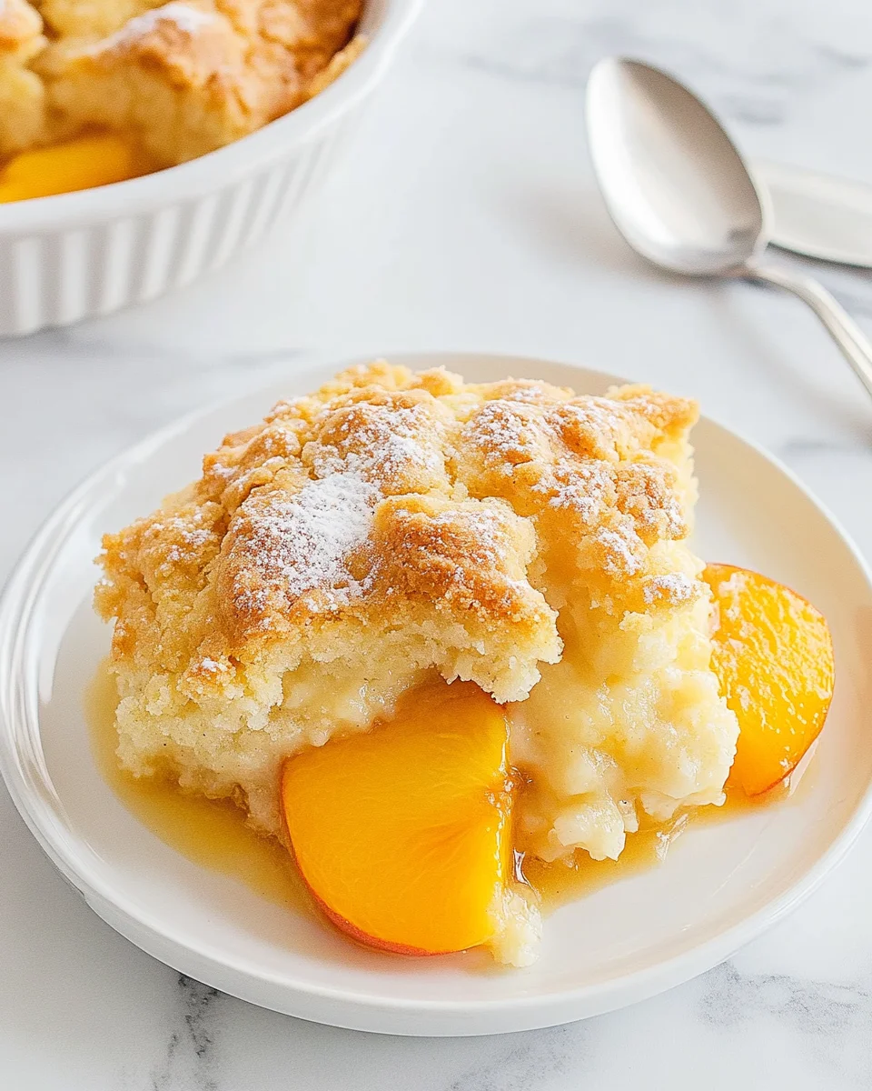 Peach Cobbler