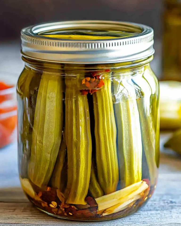 Pickled Okra Recipe: Spicy and Quick