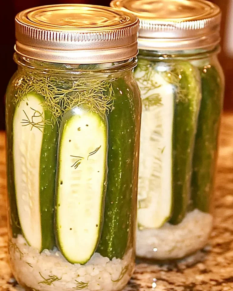 Refrigerator Kosher Dill Pickles