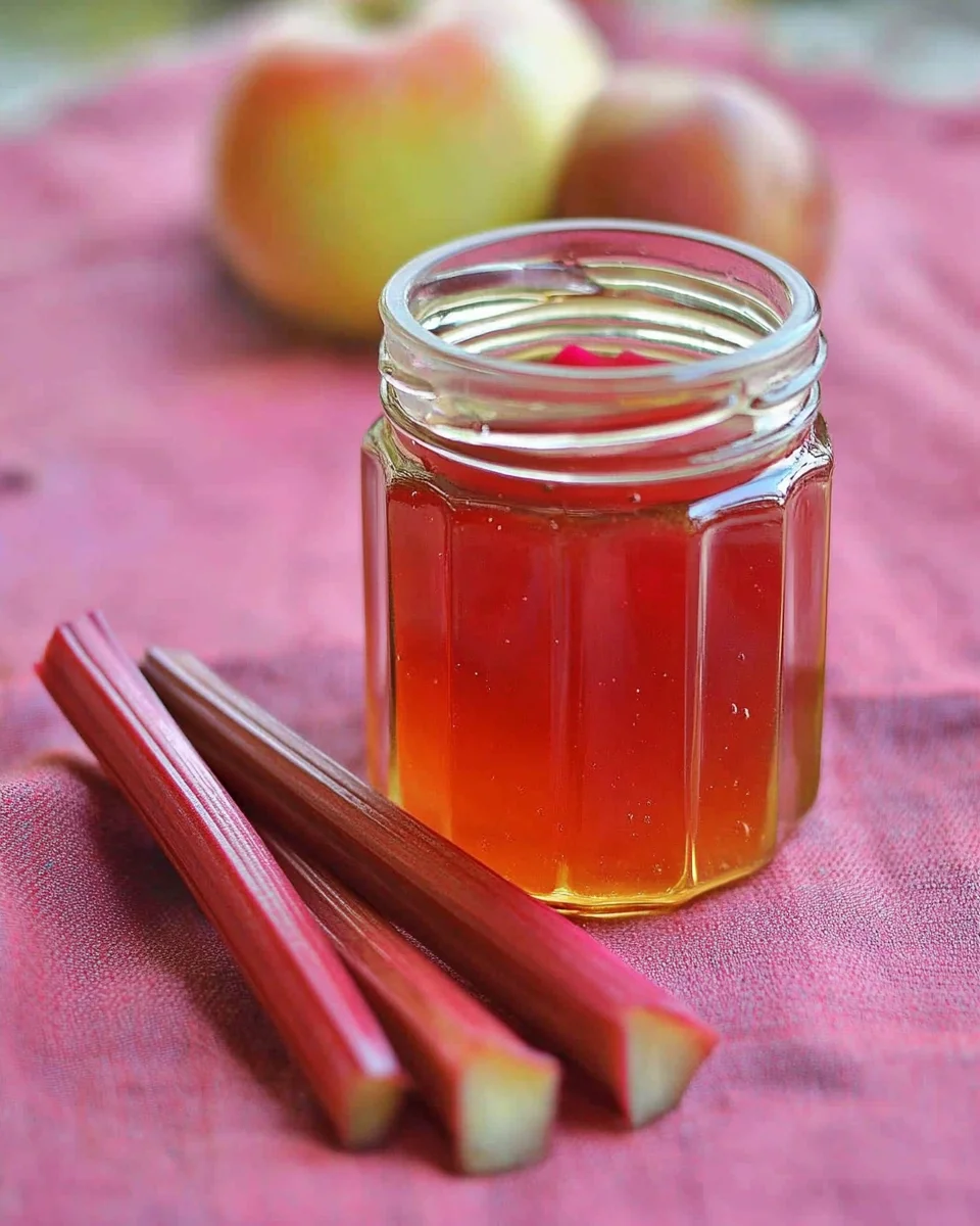 Rhubarb and Apple Jelly