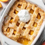 Southern Peach Cobbler Recipe with Canned Peaches