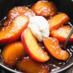 Spiced Caramelized Peaches