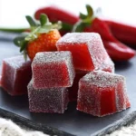 Strawberry and chilli jellies