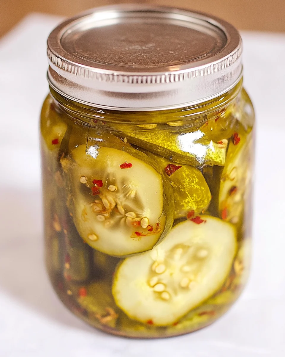 Sweet and Spicy Pickles