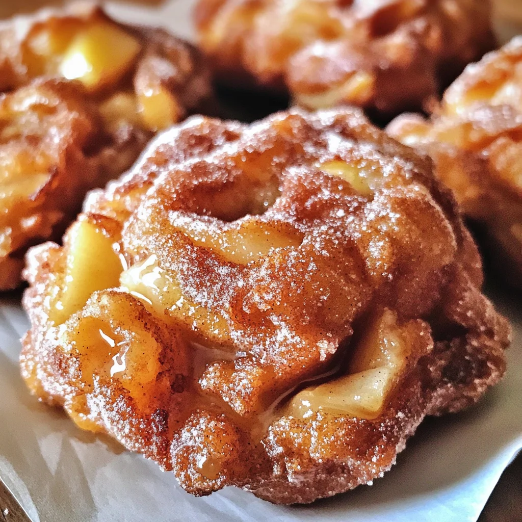 Apple Cider Fritters