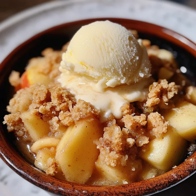 Apple Crumble (Single Serving)