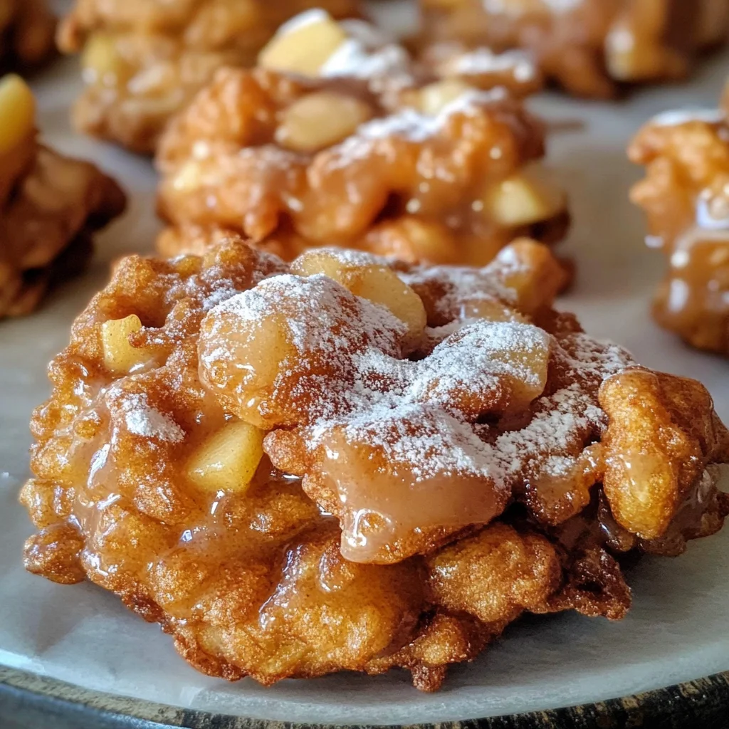 Authentic Amish Apple Fritters