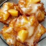 Fresh Peach Fritters That Melt in Your Mouth