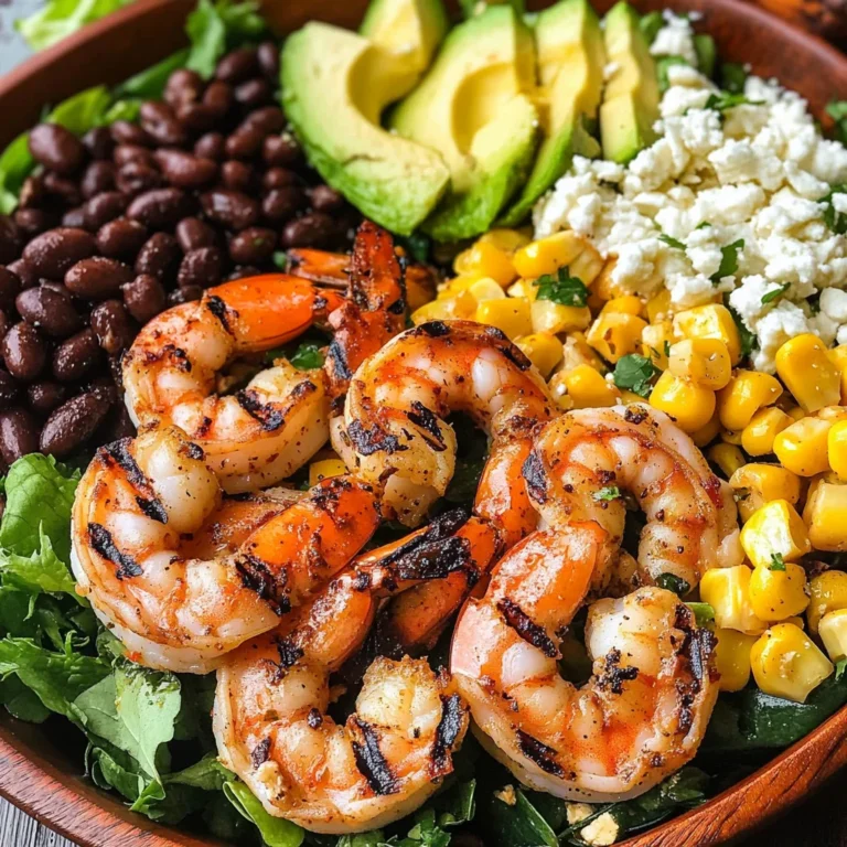 Grilled Mexican Shrimp Salad