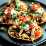 Mexican Rotisserie Chicken Tostadas