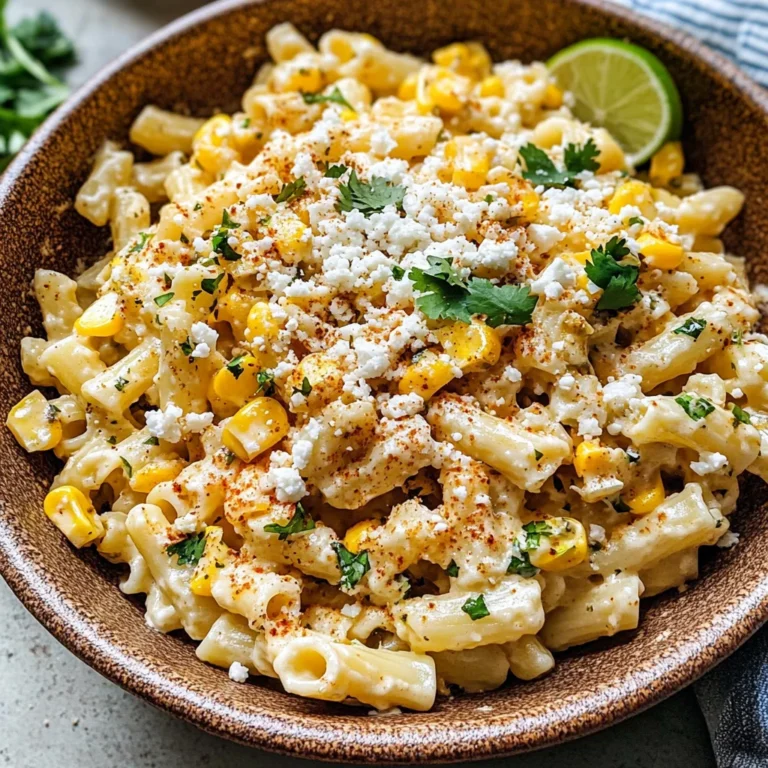 Mexican Street Corn Pasta Salad