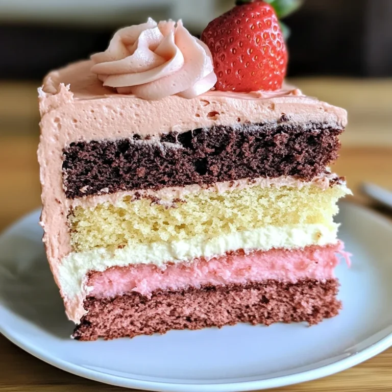 Neapolitan Cake