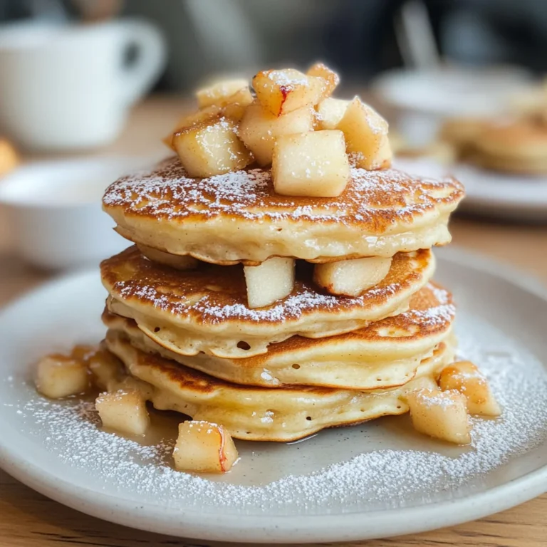 Polish Apple Pancakes (with yeast)