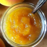 Small Batch Vanilla Peach Jam