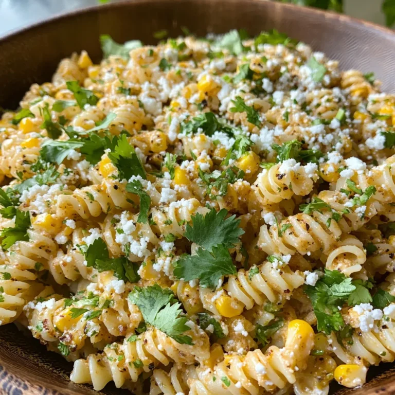 Street Corn Pasta Salad
