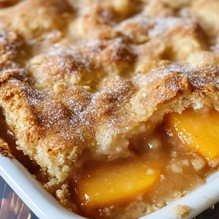 The Best Southern Peach Cobbler Recipe