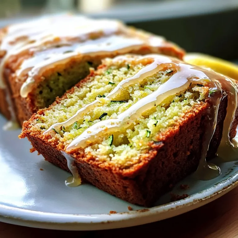 Ultra Moist Lemon Zucchini Bread Lemon Glaze: 1 Secret for Amazing Flavor
