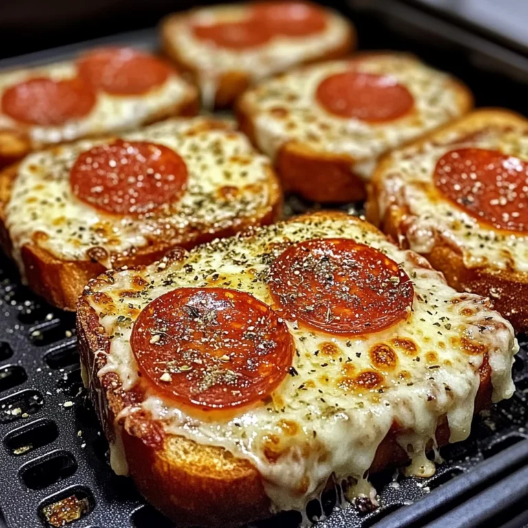 Air Fryer Pizza Toast: Crispy, Cheesy, and Ready in Minutes