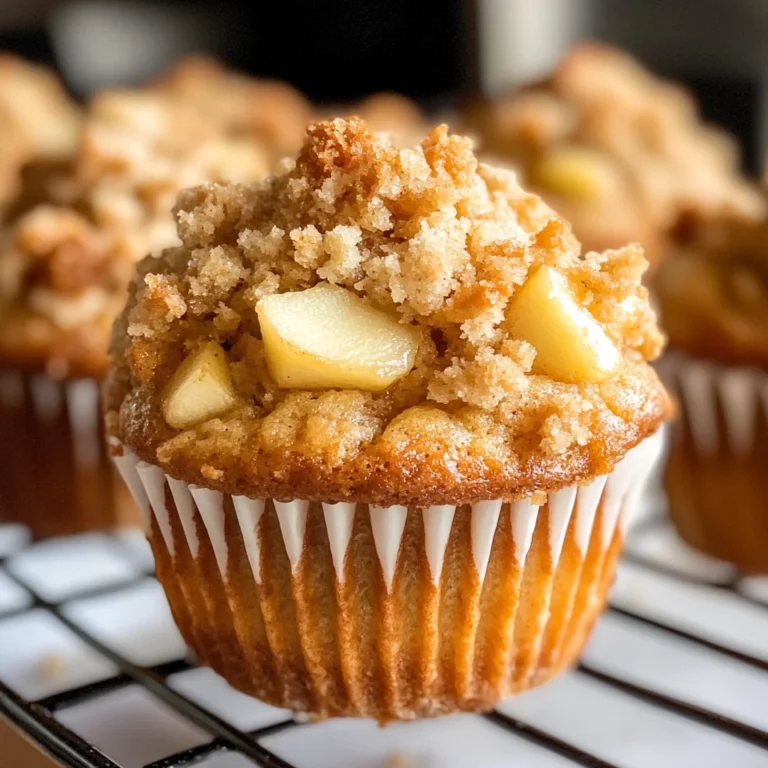 Apple Crumble Muffins