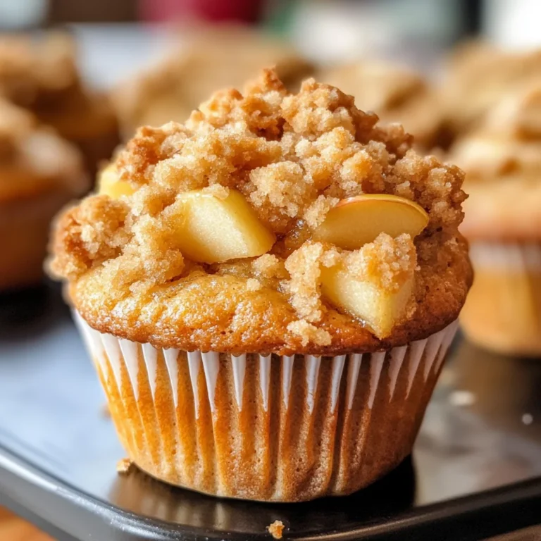 Apple Crumble Muffins