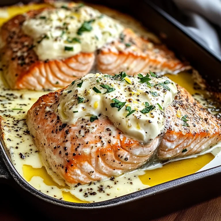 Baked Boursin Salmon – Creamy, Flavorful & Perfectly Baked