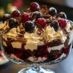 Black Forest Trifle for Christmas