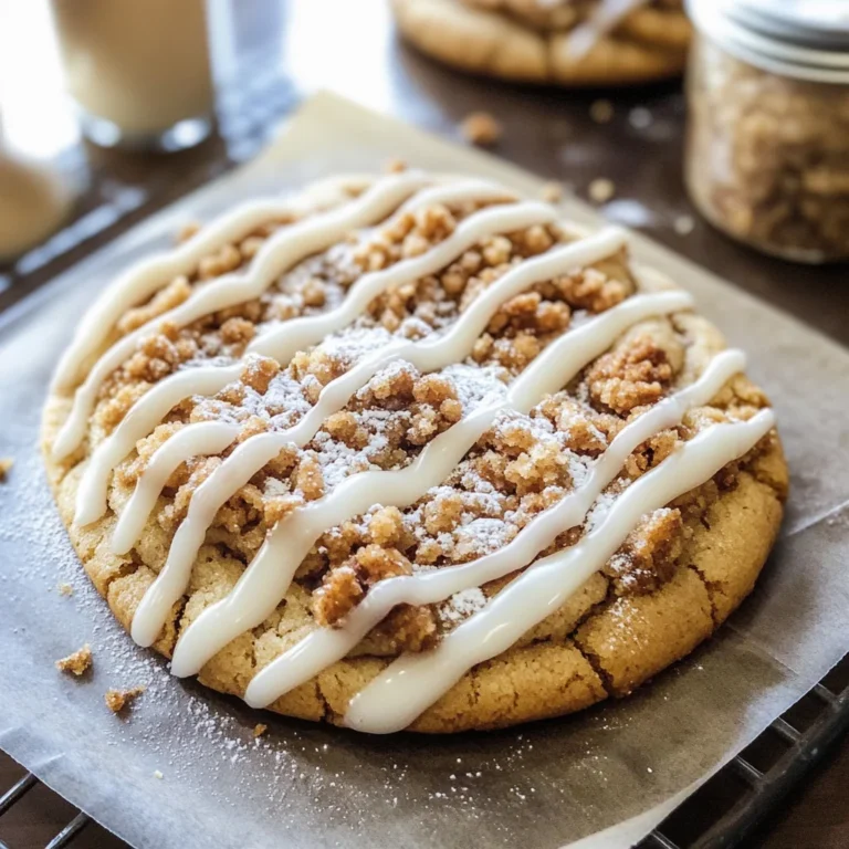 Coffee Cake Cookies