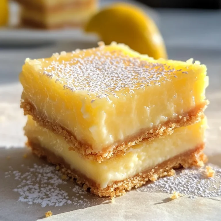 Creamy Lemon Squares