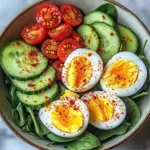 Egg & Avocado Veggie Bowl