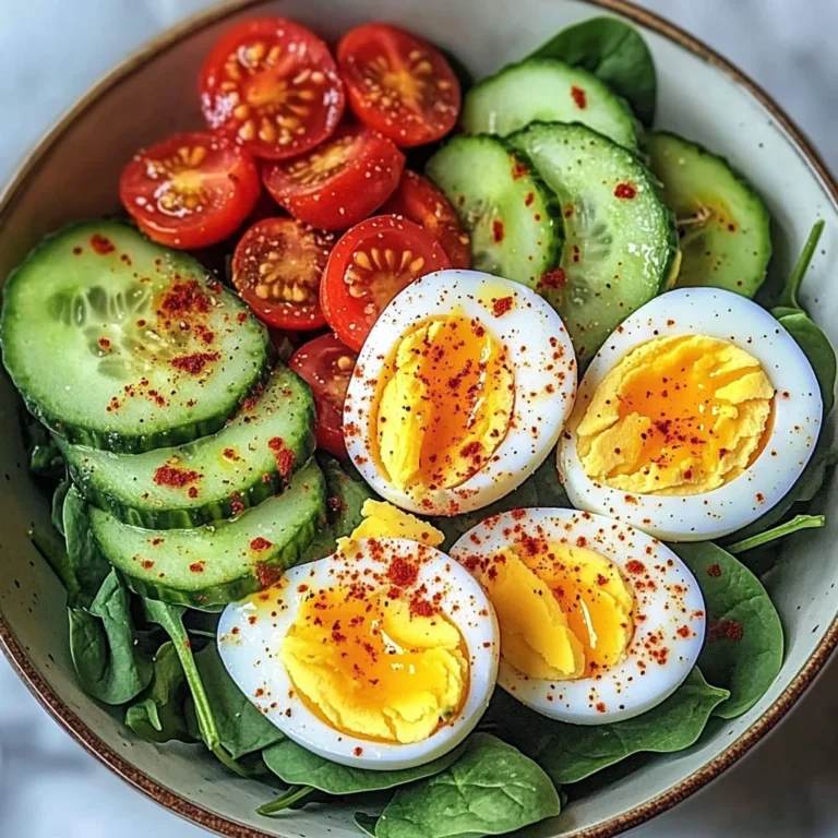 Egg & Avocado Veggie Bowl