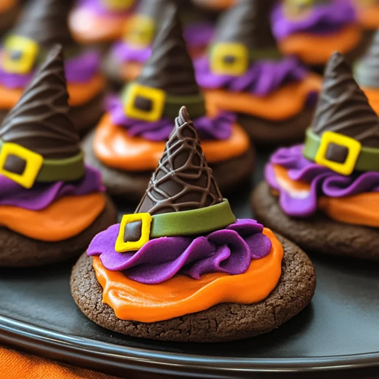 Halloween Witch Hat Cookies