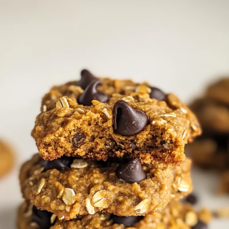 Healthy Pumpkin Oat Cookies
