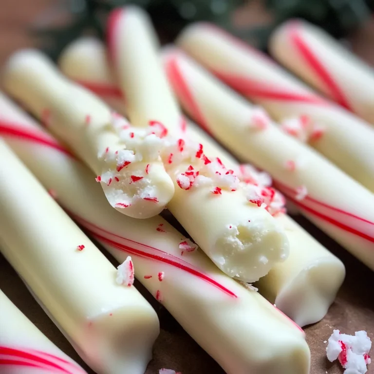 Homemade Christmas Peppermint Sticks