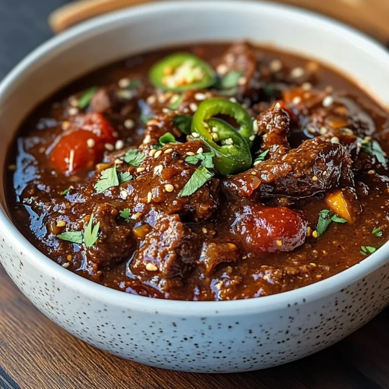 Korean Chile Con Carne