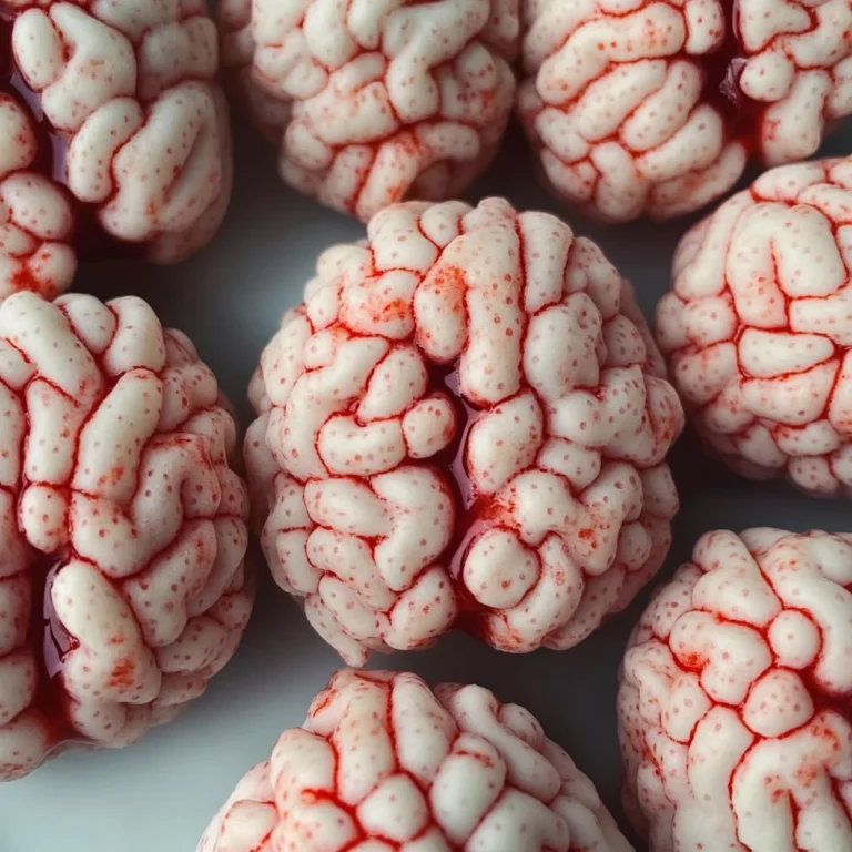 Marshmallow Rice Bubbles Halloween Brains