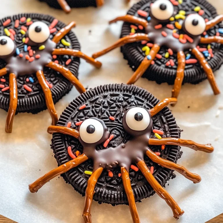 Oreo Spider Halloween Cookies