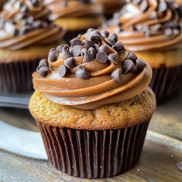 Pumpkin Chocolate Chip Cupcakes