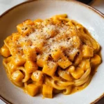 Roasted Pumpkin and Garlic Pasta