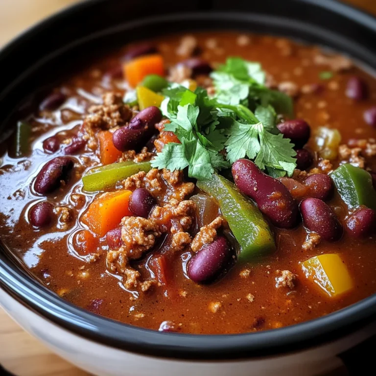 Slow Cooker Chili