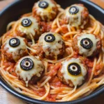 Spooky Spaghetti & Eyeballs