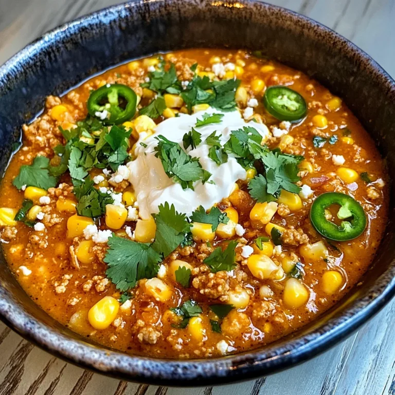 Street Corn Chicken Chili