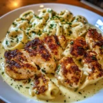 Creamy Cajun Chicken Tortellini in Garlic Mozzarella Sauce