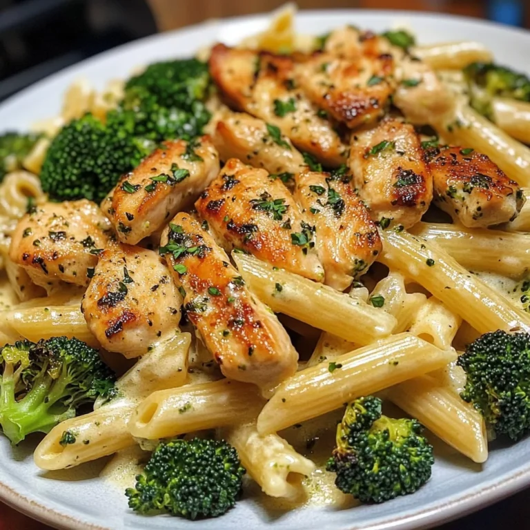 Creamy Chicken and Broccoli Penne