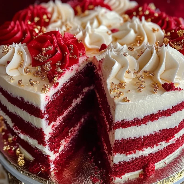 Red Velvet Cake with Cream Cheese Buttercream