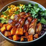 BBQ Chicken Sweet Potato Bowl Recipe