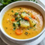 Carrot potato soup