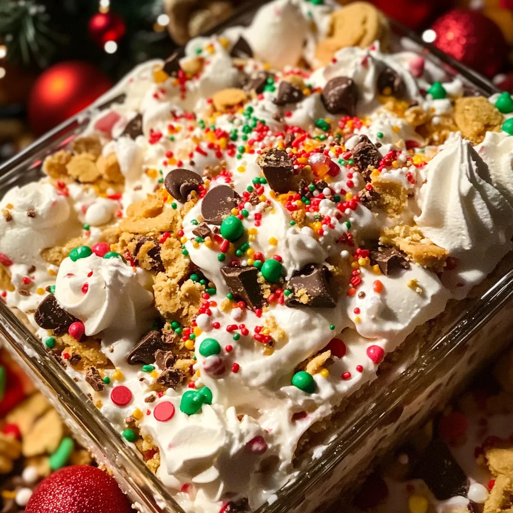 Christmas Cookie Lasagna Recipe