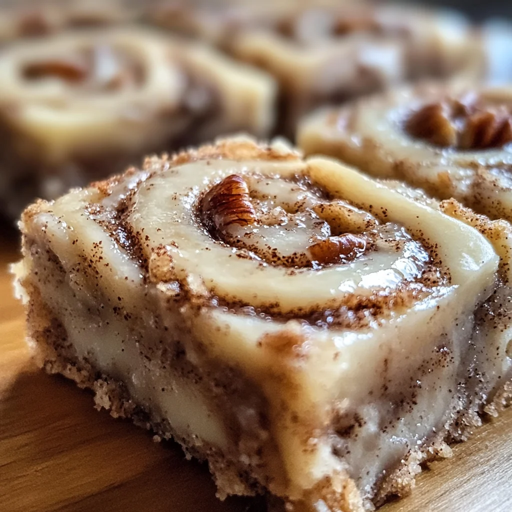 Cinnamon Roll Bliss Bars